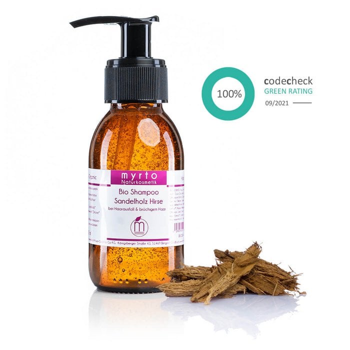 myrto shampoo sandalwood millet - for hair and brittle Online | Orderchamp