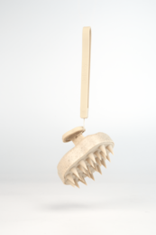 Hovedmassagebørste Beige - Bellody® (1 stk - Champagne Beige)