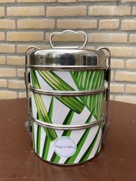 Tiffin - Fiambrera - Hoja Verde