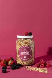 Coriandoli alla frutta con muesli biologica