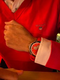 Chronographe Finestra Miura en acier inoxydable 10 ATM