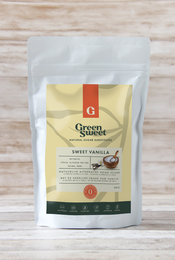  Sweet vanilla-flavored sugar alternative, 225g. Natural, low-calorie sweetener with the delicious taste of vanilla.
