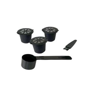Set of 3 reusable Nespresso capsules Fackelmann Petit Déjeuner