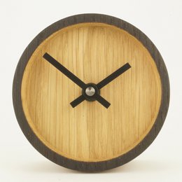 Table Clock Cylinder Carbo