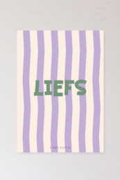 Colorful birthday card featuring a playful monkey design on a striped background. The card is suitable for celebrating a birthday.