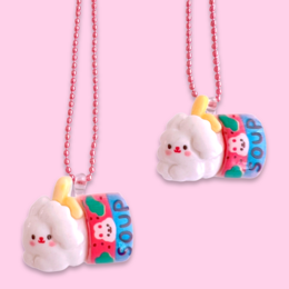 Pop Cutie grøntsagssuppe Bunny halskæde