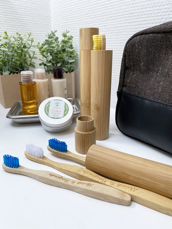 100% biodegradable bamboo toothbrush