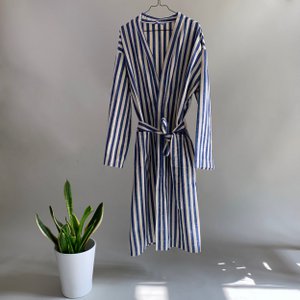 Handgemaakte badjas Ole | Blauw