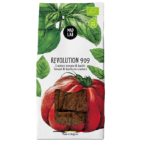 Dried tomatoes & basil crackers