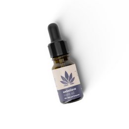 CBD Natmundolie 8% | 800mg | Økologisk hampeolie, baldrian, valmuefrøolie