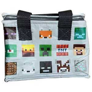 RPET Kühltasche Lunchtasche Minecraft Faces