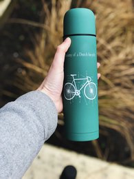 Retulp Insulated double wall Flask 500ML - Green Bicycle