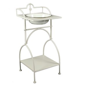 Wash bowl with stand - square