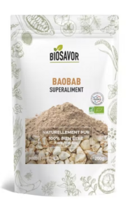 BAOBAB EN POUDRE - 200G - COMPLÉMENT ALIMENTAIRE