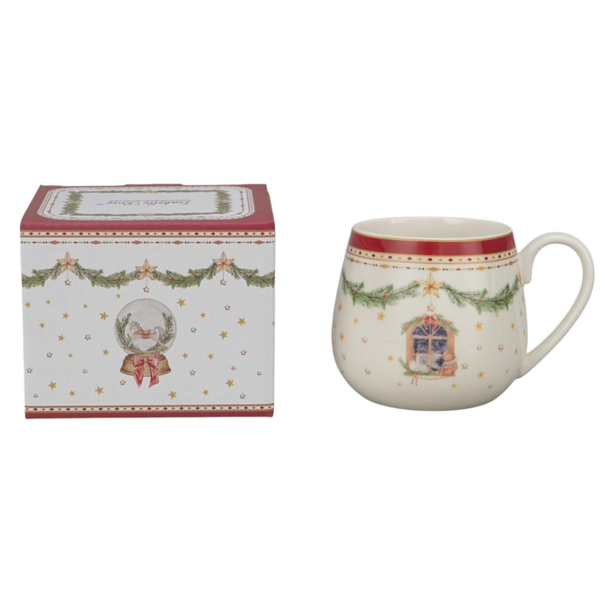 Porcelain mug Happy Holidays 440 ml