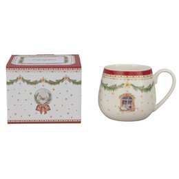 Porcelain mug Happy Holidays 440 ml