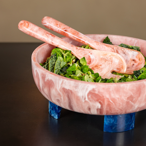 Salad servers | Spoon and Fork | Pavone | Salmon