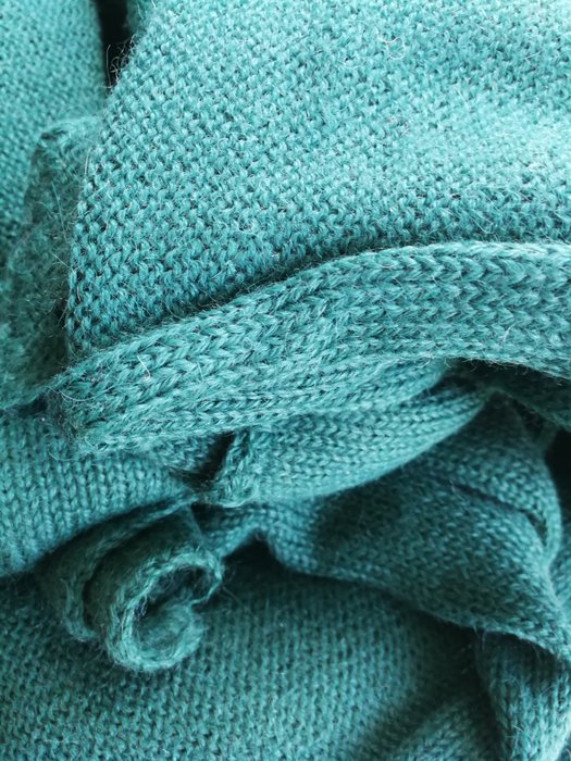 Alpaca Scarf XL Seaweed Green
