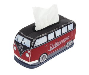 Volkswagen VW T1 Bus Neopreen Tissue Houder - Klassieke Bus/Zwart