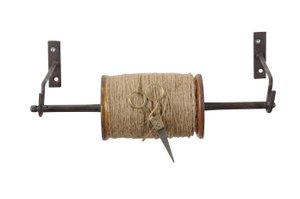 Spule mit Sisalband f.d.Wand