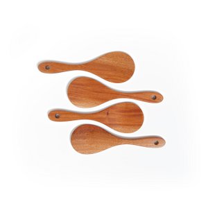Handmade Utensil - Rice Spoon 21 cm - Eco-friendly - Khaya Wood