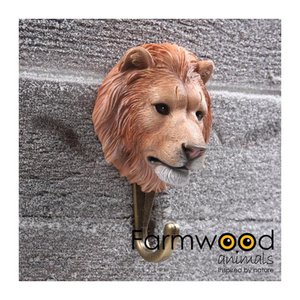 Coat rack hook Hook'd! lion 5x7.5x12cm