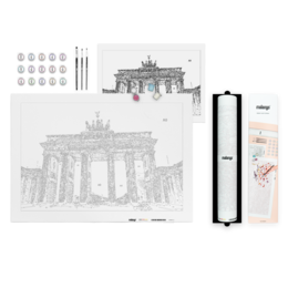 Malowanie po numerach - Brama Brandenburska