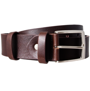 Leren hoofdstelriem 40 mm bruin