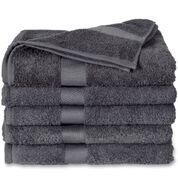 100% Cotton Towel Set Anthracite