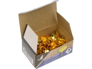 Thumbtacks Kangaro copper plated, 100 pieces in a box