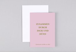 A Christmas card featuring a gingerbread Olaf character, pine branches, and other festive icons on a pink background.