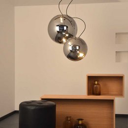Bol hanglamp glazen bol