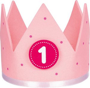 Verjaardagskroon - Roze