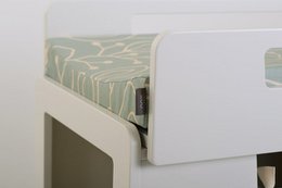 matelas à langer oiseaux et baies