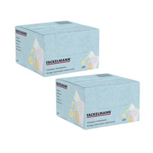 Set of 2 boxes of 250 Fackelmann lemon finger rinses