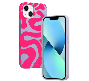 Eco friendly phone case for iphone 13 lavanda vibes