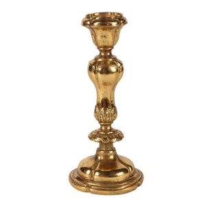 Kerzenhalter 20 cm – Gold – Harz