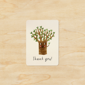 Note card A7 |  Thank you Tree