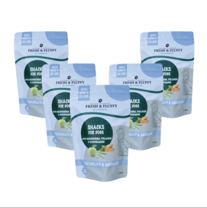 5x Health Dog Snacks / Supplements - Flexibilität & Muskeln