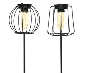 LED solar lantern on plug Ø13cm