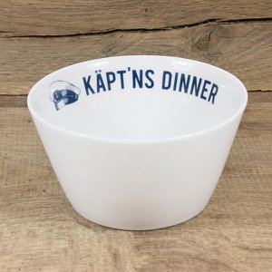 Porcelain bowl Captain's Dinner