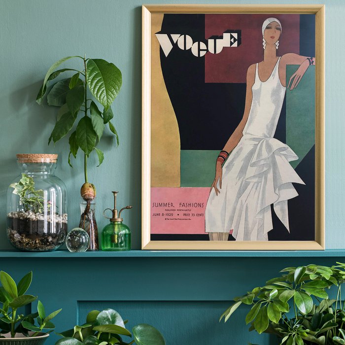 Vintage Vogue Magazine Cover 1929 Online Wholesale | Orderchamp