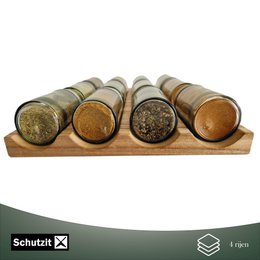 Schutzit - Especiero cajón - Madera - Cajón organizador - Especiero Cajón de cocina - Wave