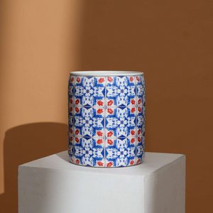 Grote ronde bloemenplantenbak – decoratieve plantenpot voor tuin en huis