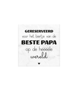 Marmoruntersetzer - Papa