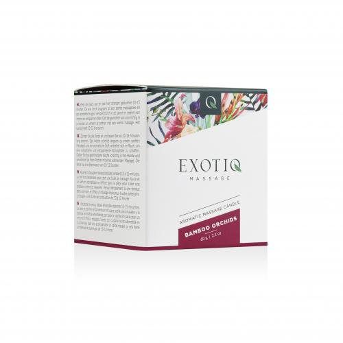 Exotiq - Vela de Masaje Orquídeas de Bambú - 60g