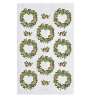 Organic tea towel- Holly