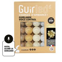 Radiance Voice Control Google and Alexa cotton ball light garland