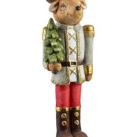Santa Lila Figur 22x19x70 cm