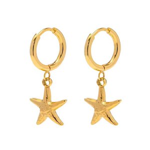LOUIZ Ohrringe mit Seestern